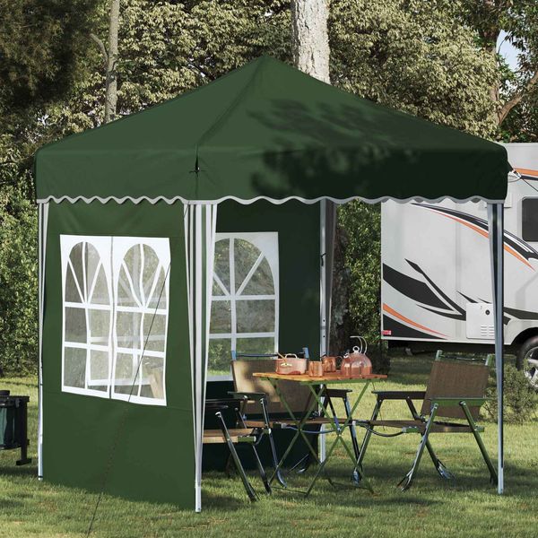 vidaXL Pop-up Partyzelt 195 x 195 x 245 cm Grün Oxford-Stoff 42019728