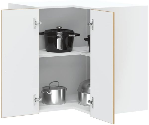 vidaXL Küchen-Eckhängeschrank Kalmar Artisan-Eiche Holzwerkstoff 853626
