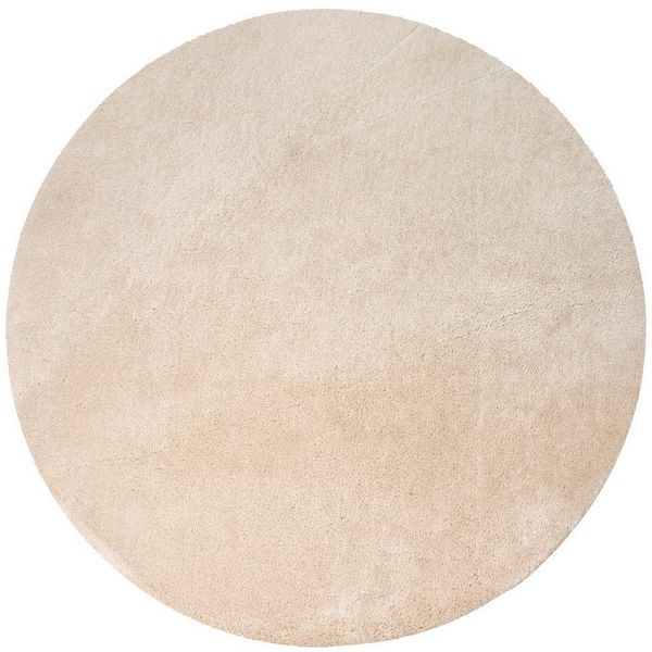 KADIMA DESIGN Teppich waschbar Unifarben Wohnzimmer schmutzabweisend Teppich Kurzflor, Rechteckig, Höhe: 14 mm, Florhöhe: 10 mm, 100% Polyester, Rechteckig, 60x100cm, Beige