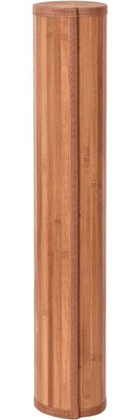 vidaXL Teppich Rechteckig Braun 100x300 cm Bambus 376950 Bild 3