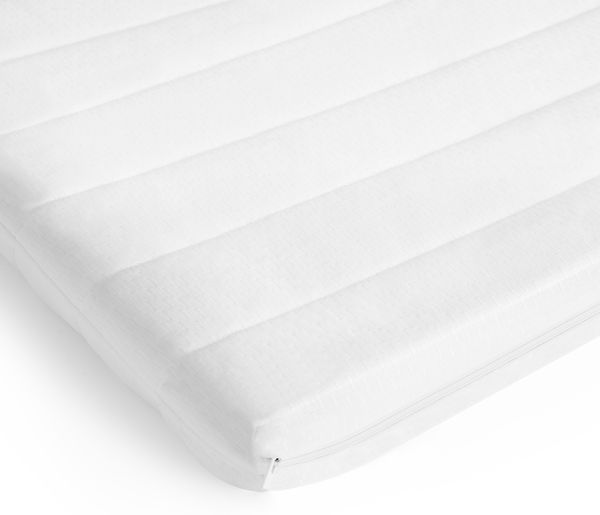 Mister Sandman Gelschaum Topper Matratzenauflage 180×200 cm – Polyester Bezug, Höhe 5 cm, maximaler Liegekomfort & kühlend, Weiß