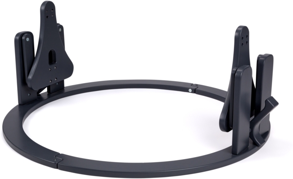 Waldin Wiege Schaukel passend für 7in1 Babybett Kinderbett, KEIN BETT Graphit