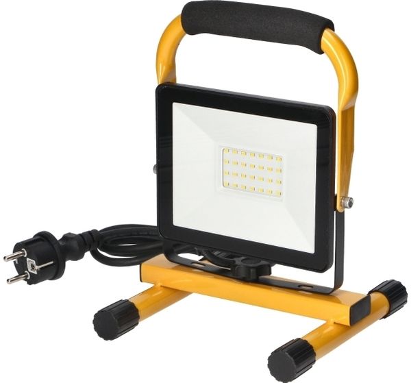 Orno CAVO tragbarer LED-Strahler 30W auf Stativ 2400 lm IP65 4000K 1 5 m Kabel
