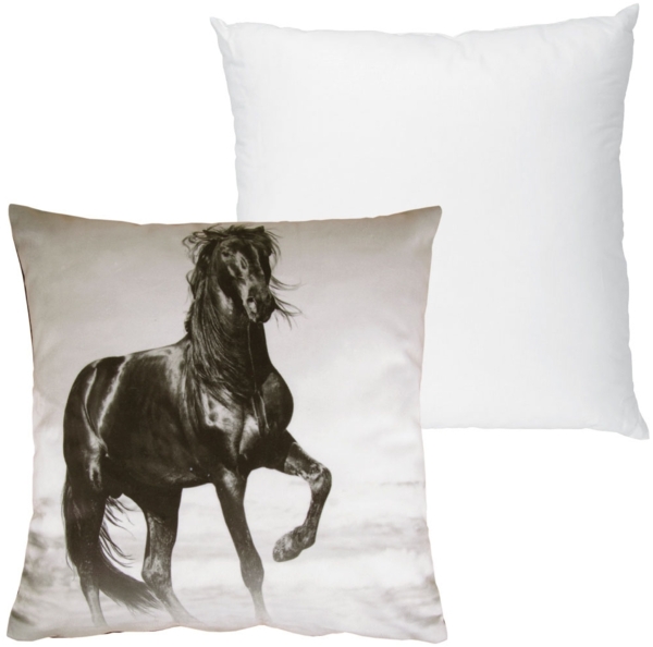 Bestlivings Kissenbezug Fotodruck Motiv in 40x40 cm, Flauschig weiche Kissen-Hülle in vielen Motiven erhältlich ( Design: Pferd ) Bild 5