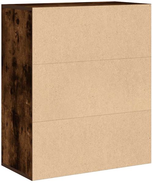 vidaXL Bücherregal Räuchereiche 60x30x71,5 cm Holzwerkstoff 860314 Bild 6