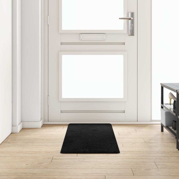 vidaXL Teppichläufer Schwarz 50 x 150 cm 100% Polypropylen Tuft 42011400