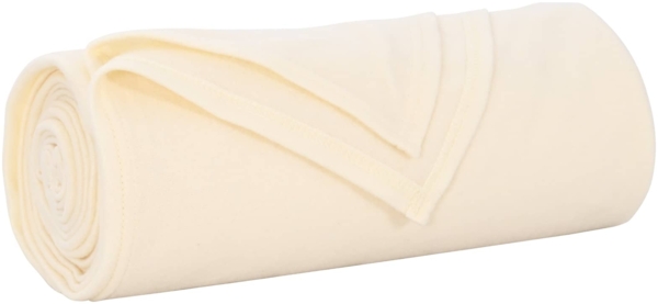 vidaXL Überwurfdecke Creme 350 x 270 cm Fleece 42017127