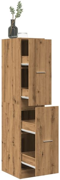 vidaXL Apothekerschrank Artisian Oak 30x41x144,5 cm Holzwerkstoff 855177