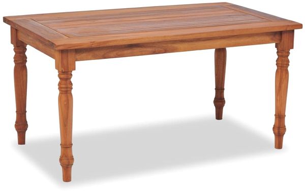 vidaXL 4-tlg. Garten-Lounge-Set mit Auflagen Massivholz Teak 43055 Bild 5