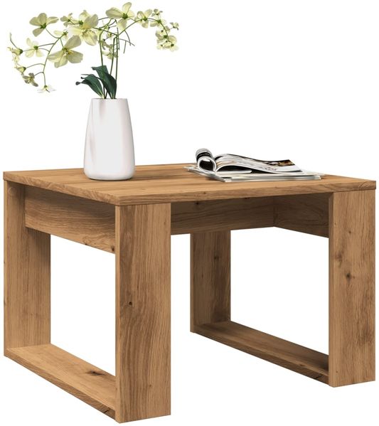 vidaXL Beistelltisch Artisan-Eiche 50x50x35 cm Holzwerkstoff 856689