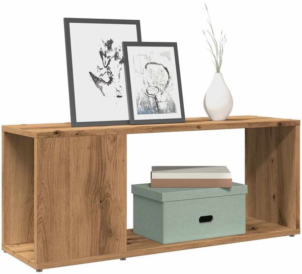 vidaXL TV-Schrank Artisan-Eiche 80x24x32 cm Holzwerkstoff 856733