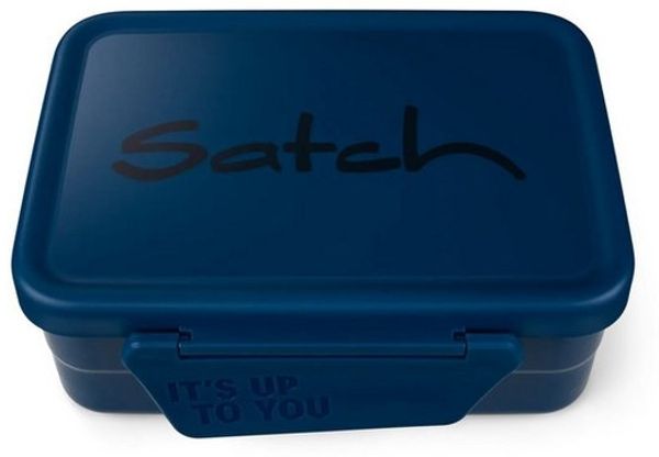 Satch Lunchbox Edelstahl Brotdose, Edelstahl, (Edelstahl Brotdose, 3-tlg, 1x Brotdose, 1x Trennfach), spülmaschinengeeignet