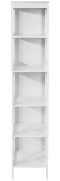 SoBuy BZR14-W Badezimmer-Hochschrank, MDF, Lackiert, Weiß, 30 x 139 x 30 cm Bild 7
