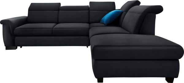 DOMO collection Ecksofa Sully komfortables Sofa, OTTOs Choice, L-Form, wahlweise mit Bettfunktion und Kopf- bzw. Rückenverstellung
