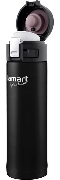Thermobecher 420 ml schwarz LT4045 Lamart