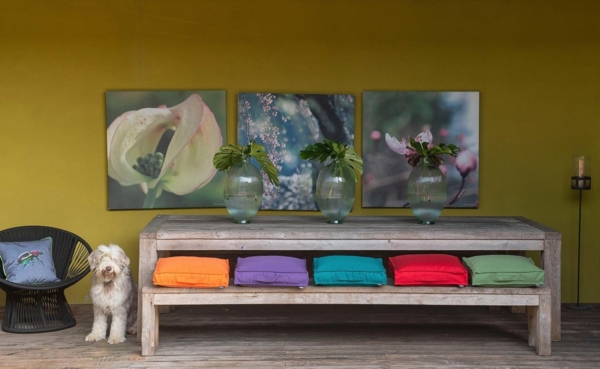 H.O.C.K. Sitzkissen Classic Uni, 50/50 cm Bild 2