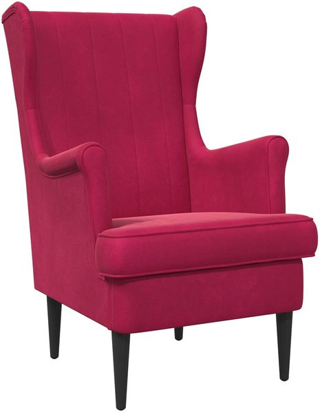 vidaXL Sessel Weinrot Samt 42029941