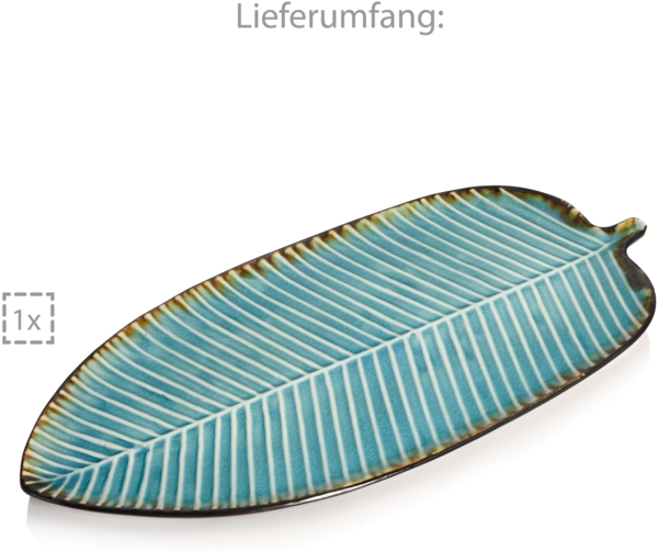 SÄNGER Servierteller Capri Blattoptik Bild 7