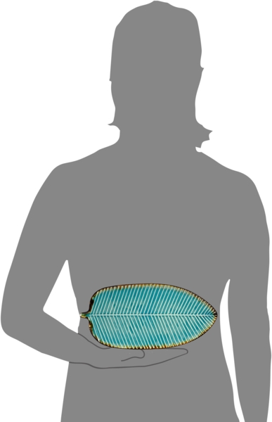 SÄNGER Servierteller Capri Blattoptik Bild 6