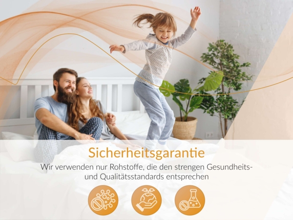 7-Zonen-Multipocketmatratze mit Visco- & Kaltschaum-Schichten – ergonomisch, punktelastisch & atmungsaktiv – Härtegrad H3/H4 – 180 x 200 cm – ELORI – APRI Bild 9