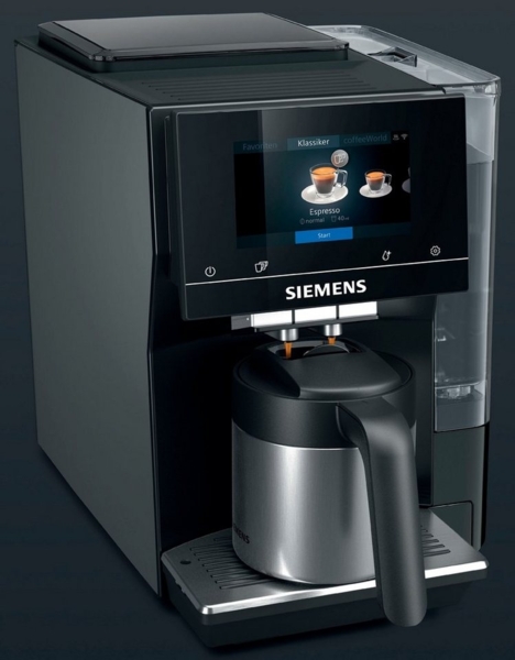 SIEMENS Isolierkanne TZ40001, 1 l, Thermokanne passend zu Siemens Vollautomaten: EQ500, EQ700, EQ9 plus Bild 2