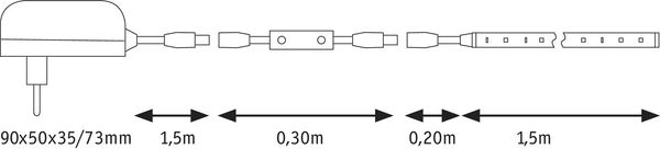 Paulmann No. 78958 SimpLED Strip Set 1,5m 17W Neutralweiß beschichtet Bild 8