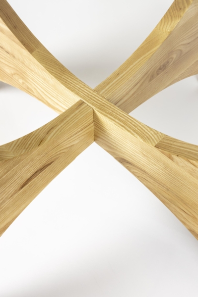 Couchtisch Glastisch KOBE Rund Ø 80 cm mit Glasplatte von Zuiver Bild 3