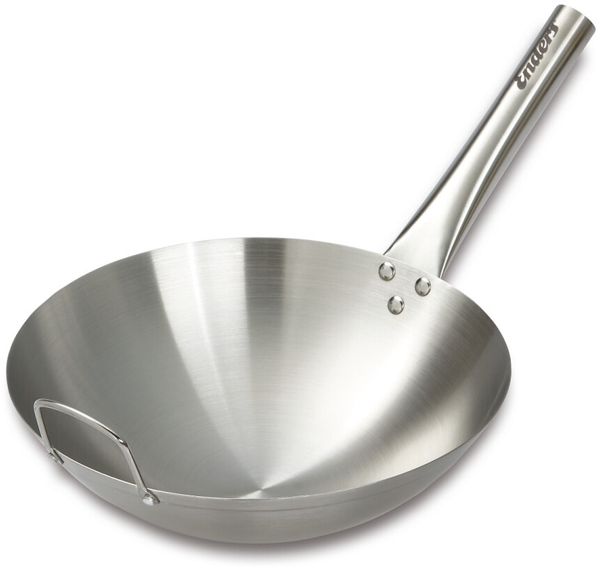 Edelstahl - Wok