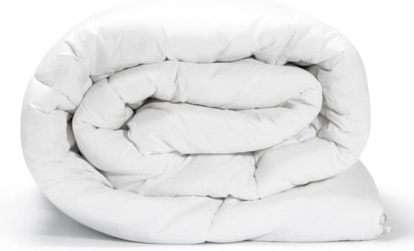 Bettdecke 135x200cm - Ganzjahresdecke, Wärmende Bettdecke für Allergiker, Antiallergisch Decke, Mikrofaser, 300gsm Weiß