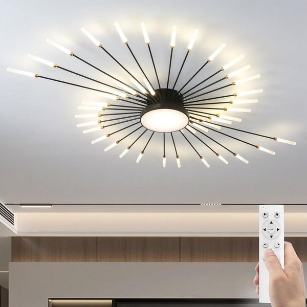 RRBEST Deckenleuchte LED Deckenleuchte Wohnzimmer, Moderne Minimalistische Deckenlampe, Moderne Minimalistische Deckenlampe für Wohnzimmer, Schlafzimmer