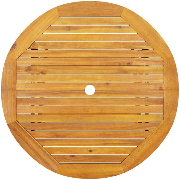 vidaXL Garten Essgruppe 5 pcs Braun Massivholz Akazie 3375700 Bild 10