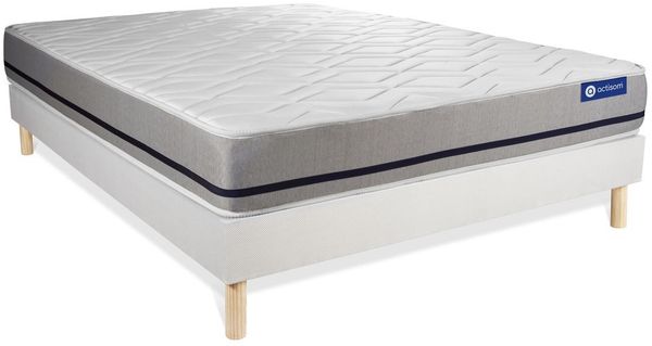Actiflex soft Matratze 180x220 cm + Bettgestell mit Lattenrost, Härtegrad 3, Taschenfederkern, Höhe : 20 cm Bild 3