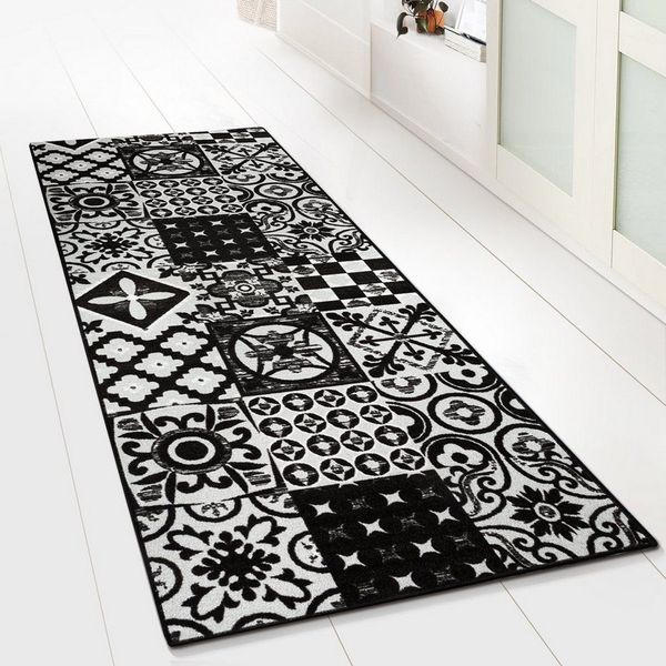 Karat Läufer Jambi, Teppich in vielen Farben, 100% Polypropylen, Wohnteppich, Rechteckig, Höhe: 5 mm