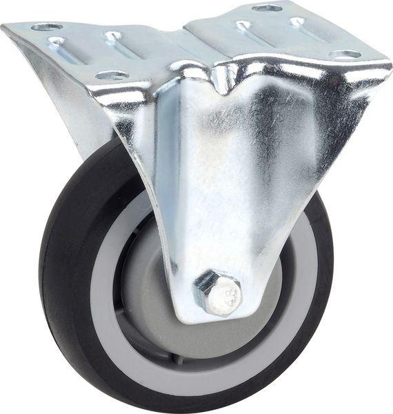 Transportgeräte-Bockrolle 100 x 32 mm Tragkr. 120 kg