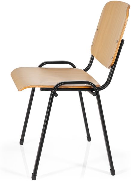 hjh OFFICE Besucherstuhl Konferenzstuhl XT 600 Holz Buche Bild 8