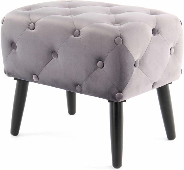 Hocker Piano 125 Grau / Schwarz