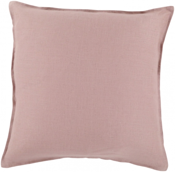 Chic Antique - Kissenbezug Kissenhülle 50x50cm Leinen Rosa Taupe 16101409