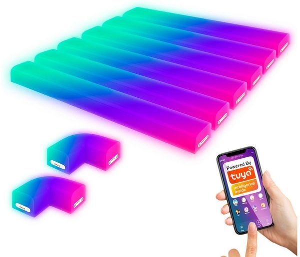 Briloner Leuchten Wandleuchte 3790016, Farbwechsel, LED fest integriert, 2700K - Extra-Warmweiß