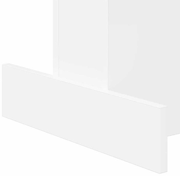 vidaXL Beistelltisch Weiß 44,5 x 45 x 55 cm Holzwerkstoff 891216 Bild 9