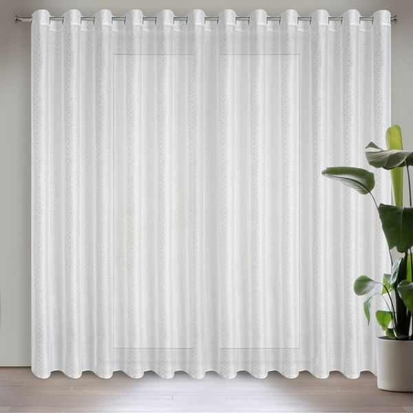 Eurofirany Gardine 300x250 cm, Ösen