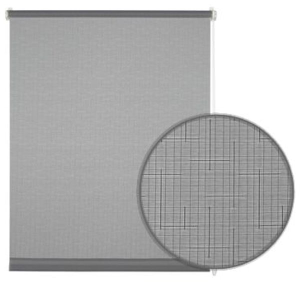 Gardinia Easyfix Rollo Uni, Hellgrau, 210x90 cm