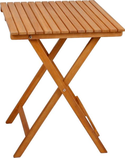 Garden Pleasure Balkontisch ALAMEDA Tisch Klapptisch Beistelltisch Holztisch