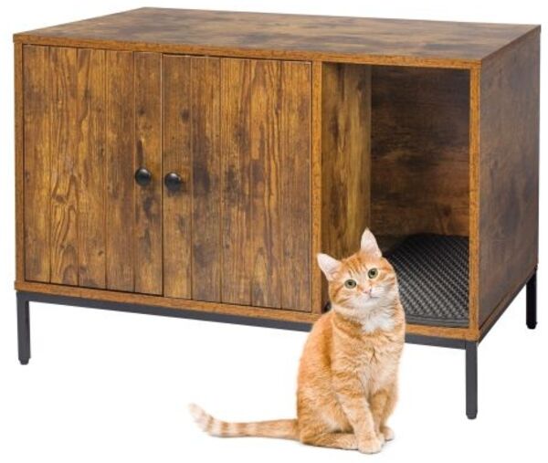 Relaxdays Katzenschrank für Katzenklo