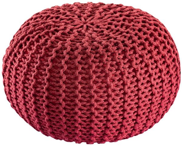 Amagohome Sitzhocker Pouf Outdoor ø 55 o. 45cm Bodenkissen Sitzpouf Hocker wetterfest pfleg