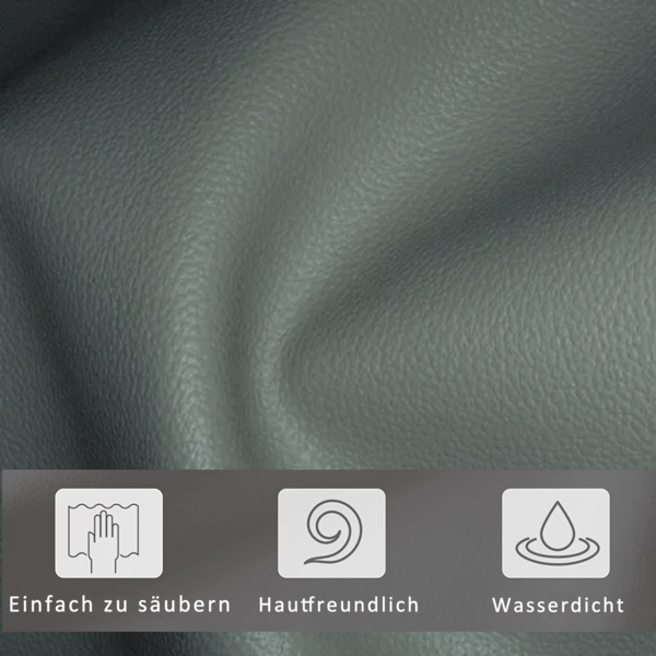 Polsterbett 140x200 cm aus Kunstleder mit Stauraum und LED-Beleuchtung Bild 7