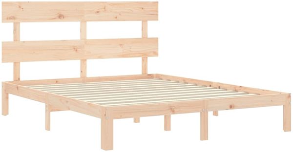 vidaXL Massivholzbett ohne Matratze 160x200 cm Kiefernholz 3193541 Bild 5