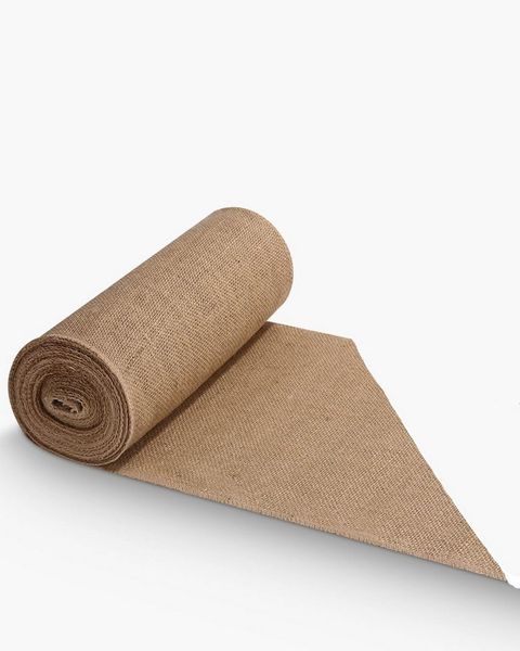 Montegoni Tischläufer Jute Tischläufer 30x1000 cm – Rustikale Tischdekoration für Feiern, Hochwertiges Material, Einfache Anpassung