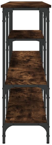 vidaXL Konsolentisch Räuchereiche 160x29x80 cm Holzwerkstoff 839065 Bild 6