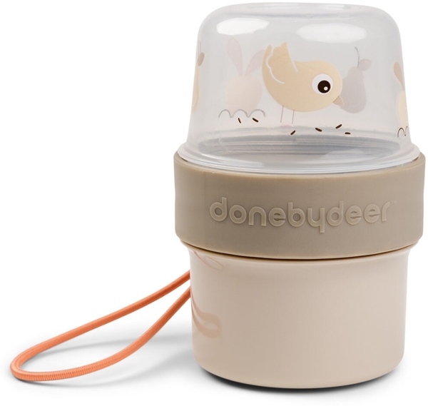 Snack-Behälter To go 2-way S Birdee Sand