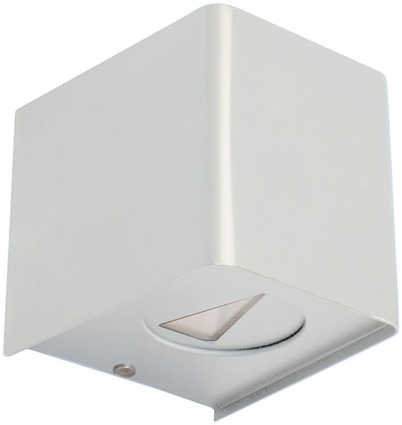 LED Außen-Wandleuchte, weiß, Down-Strahler, H 11,5 cm Bild 7